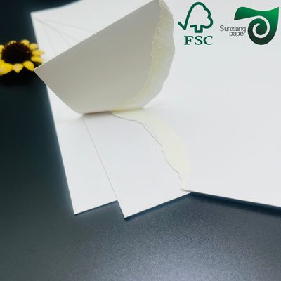 150gsm High Brightness White Cardboard Made from 100% Virgin Wood Pulp for Packaging and Printing