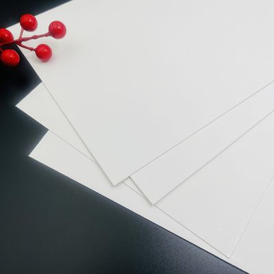 FSC Smooth White Digital Opaque Text Paper 100lb 23in 35in Blank Sheets For Digital Printing