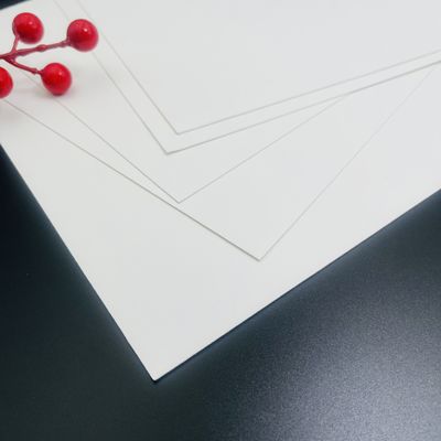 FSC Smooth White Virgin Wood Pulp Cardboard Sheets 230gsm For Premium Invitation Cards