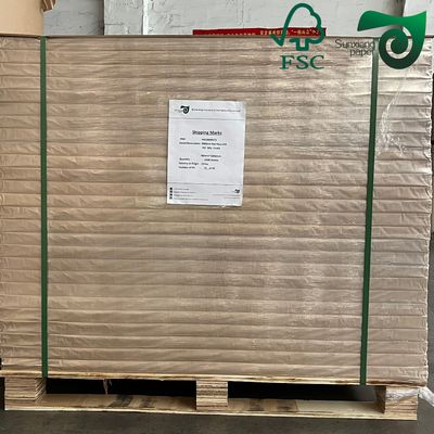 FSC 38gsm Brown Greaseproof Paper 100% Virgin Pulp Waxed Food Wrapping Paper