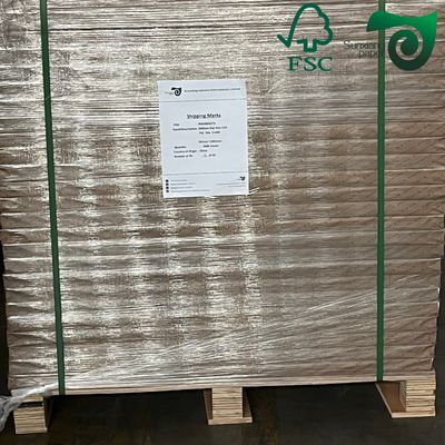 FSC 80gsm 90gsm Greaseproof Kraft Paper Cooking Paper Sheet For Customer Requirements