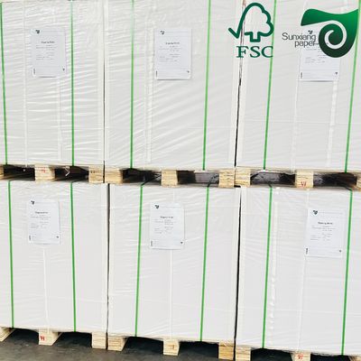 120g 144g Tear Resistant Degradable Uncoated Cardboard For Food Containers