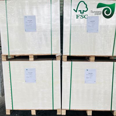 FSC Certified 120gsm 180μM  Double Sided Coated Recycled Stone Paper Board