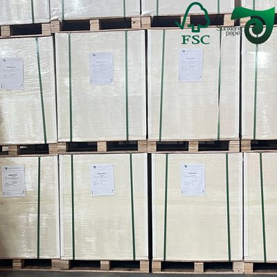 80gsm 85gsm 90gsm C1S Litho Coated Couche Paper | Single Side Gloss Art Paper