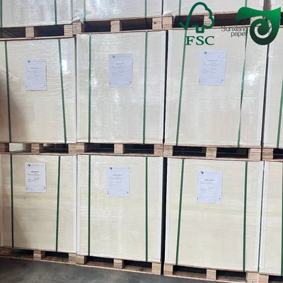FSC 0.8mm 225gsm 2000gsm Off White Absorbent Pulpboard Drink Coaster Car Freshener Mat Board