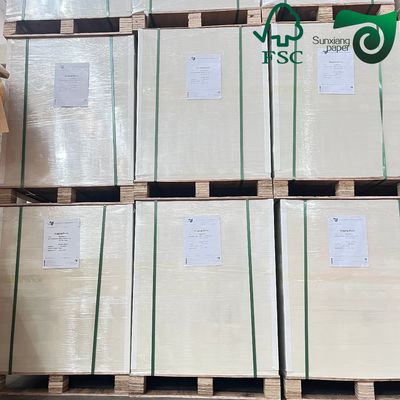 FSC 230gsm 260gsm Leather Textured Embossed Paper 31 43 Inch For Book Cover Binding