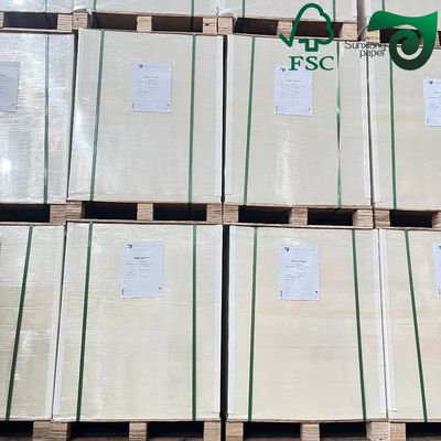 FSC 80gsm 120gsm 140gsm C2S Crystal White Gloss Paper Business   Periodical Printing