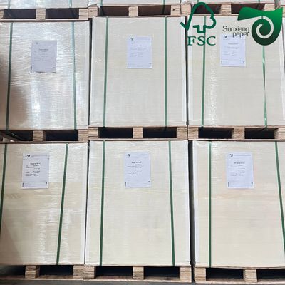 FSC 2mm Double Sided Coated White Rigid Board For Cardboard Album Cover
