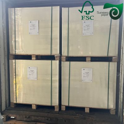 Two Sides Printable Colored Cardboard Sheets High Stiffness Craft Cardstock OEM