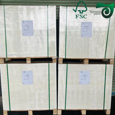 FSC 270gsm Single Side Coated FBB Board 42 29.5 Inch High Stiffness Frozen Food Grade Board