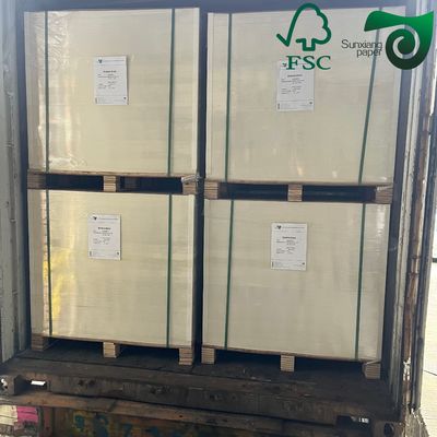 FSC 270gsm 350gsm Food Grade Single Side Coated FBB Paperboard High Bulk Food Box Board
