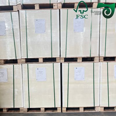 FSC 16pts 20pts 2 Side Clay Coated Cardboard For Exquisite Gift Box SBS White Cardboard
