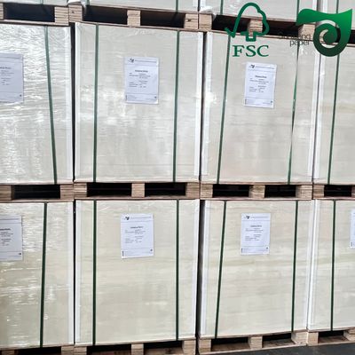 FSC 100gsm 120gsm White C2S Coated Art Paper For Books Printing 800mm 1280mm