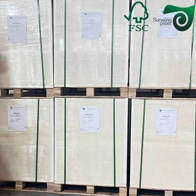 100grs 128grs 157grs White Coated Cardboard Brilliant Coated Face C2S Couche Paper 81x116cm