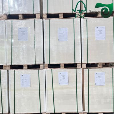 FSC 280gsm 300gsm 310gsm Double Coated Paper  Blue Black Core For Anti Counterfeiting