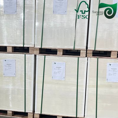 FSC C1S Food Board for Biscuits Food Packaging 270gsm 350gsm Excellent Folding Strength