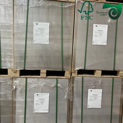 FSC 300gsm 450gsm C1S Coated Duplex Board With High Stiffness Folding Resistance