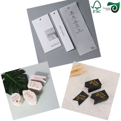 FSC 300gsm Biodegradable Sugarcane Bagasse Paper  700mm For Hang Tags