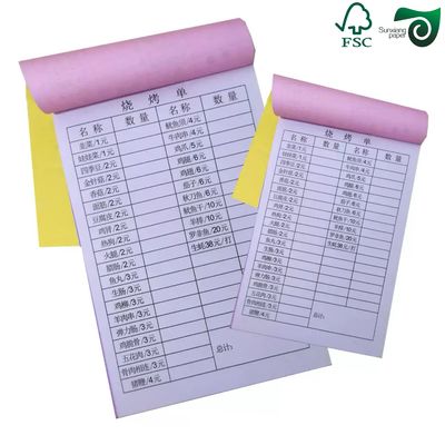FSC Certified 50gsm 55gsm 8.5 11" Carbonless NCR Copy Paper Ideal For Office Invoices