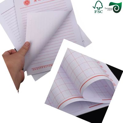 Grade A White Uncoated Woodfree Offset Paper For Exercise Book Printing Factory Direct