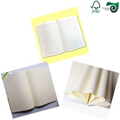 FSC Cream Offset Printing Paper 70gsm 80gsm 100gsm 120gsm  Ideal For Books Notebooks