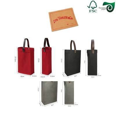 FSC Certified Washable Kraft Paper Rolls 0.55mm For Wine Packaging Tear Resistant Sewable