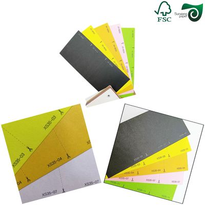 Tear Resistance Sewable 0.55mm 0.35mm Washable Kraft Paper Roll