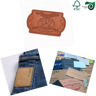 Tear Resistance Sewable 0.55mm 0.35mm Washable Kraft Paper Roll