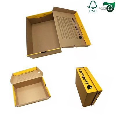 120gsm Mix Pulp Brown 3 Ply Corrugated Paper For High Grade Gift Boxes