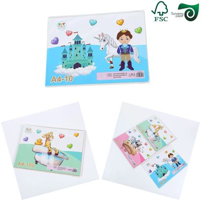 FSC 200gsm 300g Recycled Coated Duplex Board  Grey Back Ideal For Notebook Covers