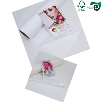 FSC 120gsm C2S Glossy Art Paper Inkjet Laser Compatible For Photo Printing