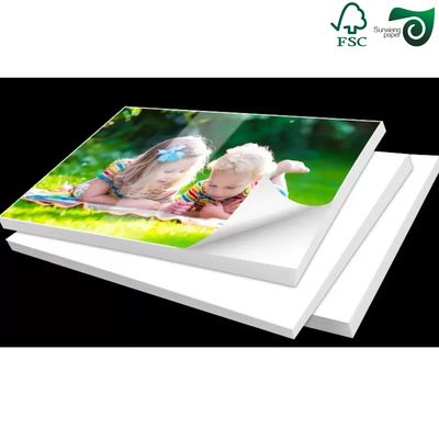 FSC 24 Inch 300 Feet 200gsm 260gsm Glossy RC  CC Photo Paper Roll Cast Coated