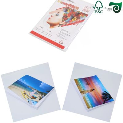 190gsm 200gsm 250gsm 300gsm High Gloss Paper Inkjet Photo Paper Rolls FSC