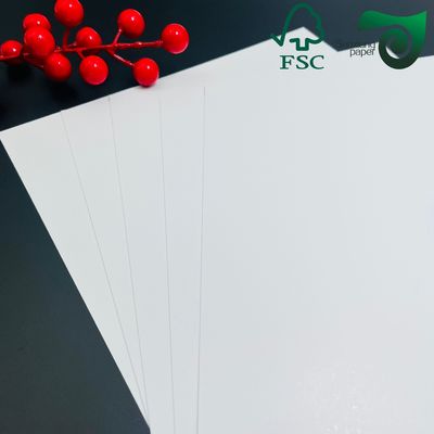 FSC 295gsm Smooth FBB SBS White Paper Board C1S Ivory Board For Packaging