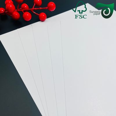 FSC Ivory Board 12pt 14pt Foldcote Board 30 40'' High Stiffness For Cosmetic Boxes