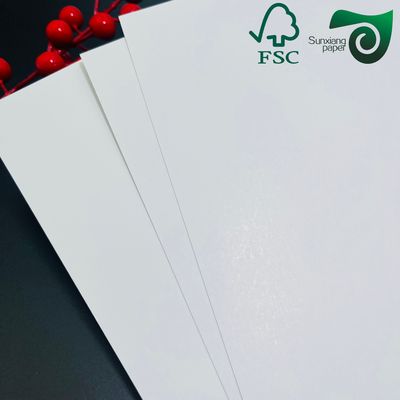 FSC C1S High Stiffness Laminated White Board  1.8mm 4mm Industrial Grade Thick White Cardboard