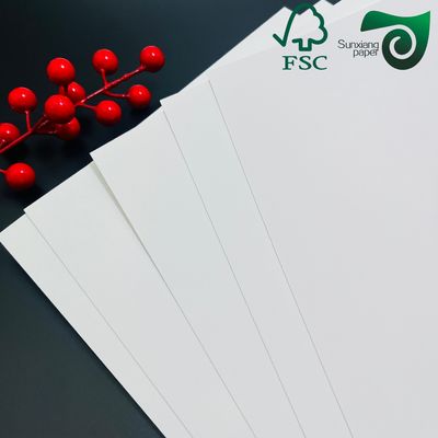 FSC Ivory Board 12pt 14pt Foldcote Board 30 40'' High Stiffness For Cosmetic Boxes