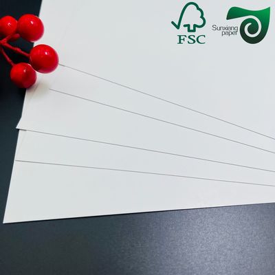 Ultra High White Paper Cardboard Folding Boxboard Solid Bleached Ivory Card Sheets