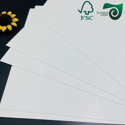 FSC Foldcote SBS Paper Board  High Bulk  210gsm 235gsm Virgin Wood Pulp Material