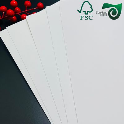 FSC Foldcote SBS Paper Board  High Bulk  210gsm 235gsm Virgin Wood Pulp Material