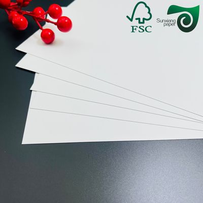 FSC Foldcote SBS Paper Board  High Bulk  210gsm 235gsm Virgin Wood Pulp Material