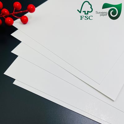 FSC 295gsm Smooth FBB SBS White Paper Board C1S Ivory Board For Packaging