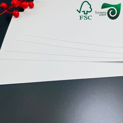 FSC 295gsm Smooth FBB SBS White Paper Board C1S Ivory Board For Packaging