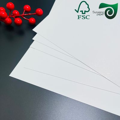 170gsm 190gsm C1S Ivory SBS Paper Board For Garment Hangtags 30 40 Inch