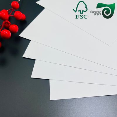 FSC Foldcote SBS Paper Board  High Bulk 100% Virgin Wood Pulp 210gsm Other Optional Weights