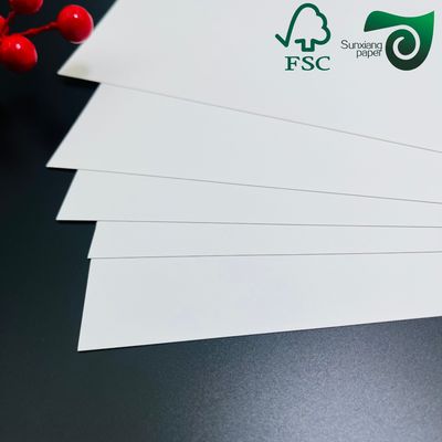 FSC Certified C1S Ivory Board Paper 250gsm 270gsm 300gsm Folded