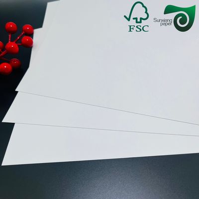 Ultra High White Paper Cardboard Folding Boxboard Solid Bleached Ivory Card Sheets