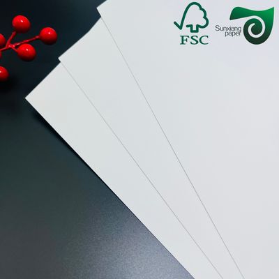 FSC Ivory Board 12pt 14pt Foldcote Board 30 40'' High Stiffness For Cosmetic Boxes