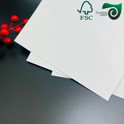 FSC 200g 250g 300g Food Grade Ivory Board  One Side Coated For Takeaway Boxes