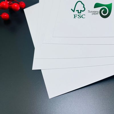 FSC C1S High Stiffness Laminated White Board  1.8mm 4mm Industrial Grade Thick White Cardboard